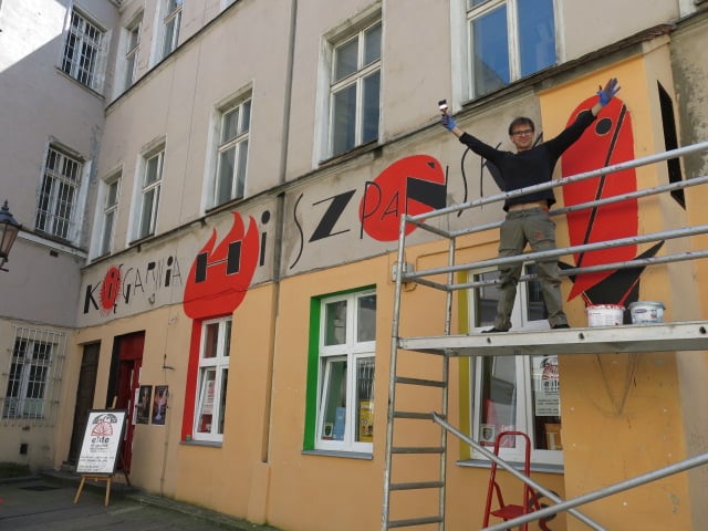 Hiszpański mural Tomasza Brody