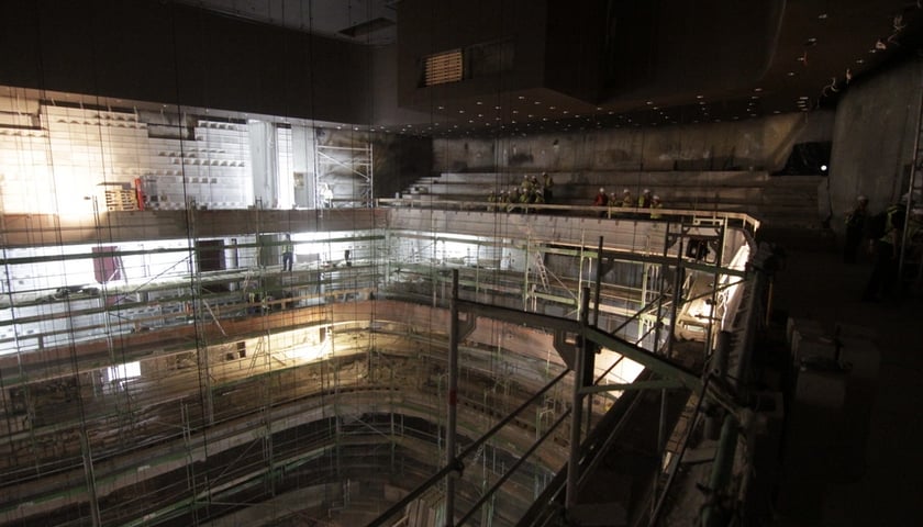 Niemcy zwiedzali budowę Narodowego Forum Muzyki