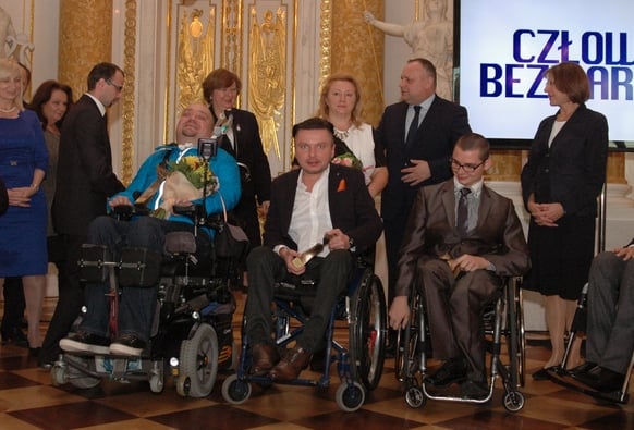Bartłomiej Skrzyński laureatem konkursu „Człowiek bez barier”