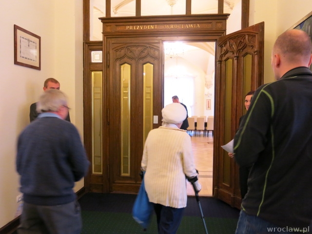 Mieszkańcy u prezydenta