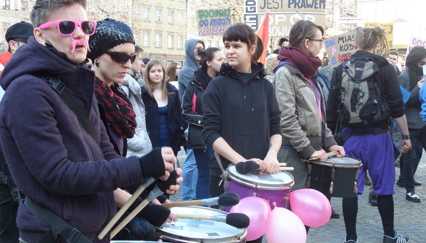 Kobiety manifestowały w swoje święto