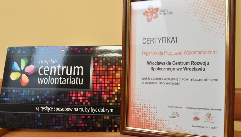 WCRS liderem współpracy z wolontariuszami na Dolnym Śląsku