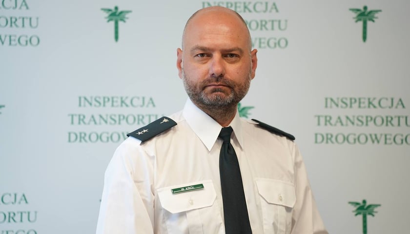 Wojciech Król, rzecznik prasowy Głównego Inspektoratu Transportu Drogowego
