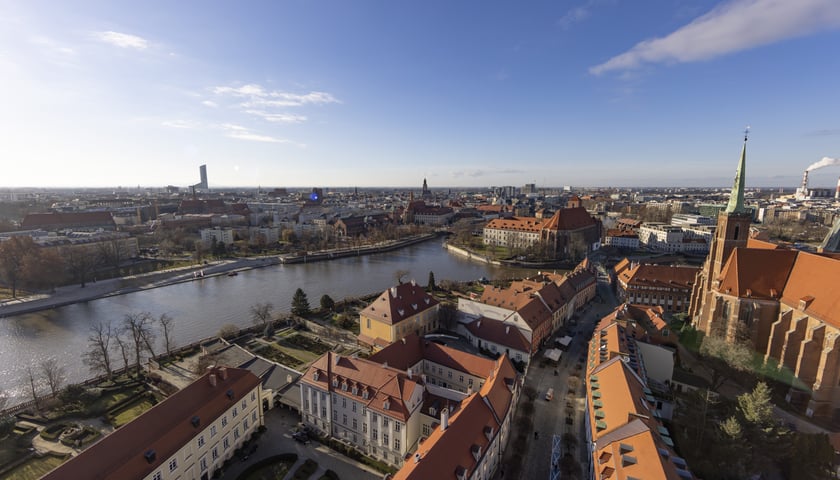Na zdjęciu Ostrów Tumski