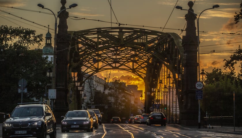 Na zdjęciu Most Zwierzyniecki