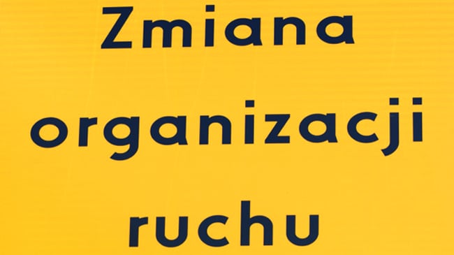 Ul. Świętokrzyska jednokierunkowa