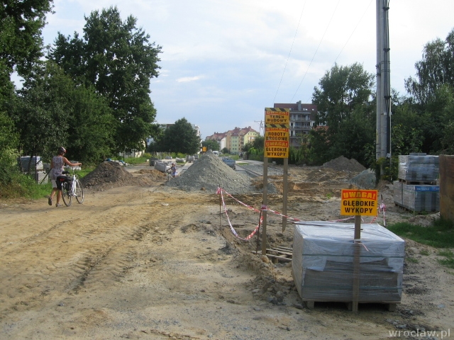 Nowa droga na Stabłowicach