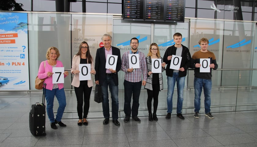 Ryanair obsłużył we Wrocławiu już 7 mln pasażerów