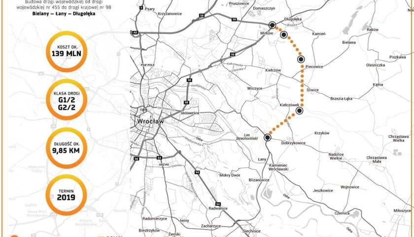 Przetarg na północny odcinek wschodniej obwodnicy Wrocławia