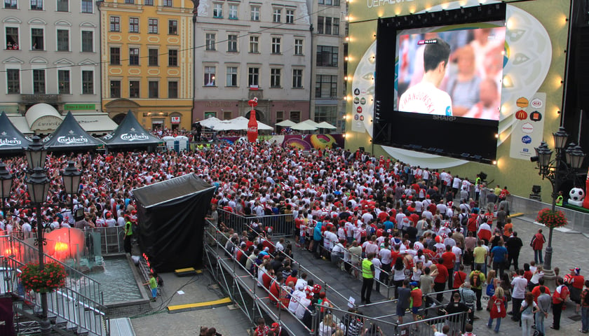 Euro 2012 we Wrocławiu, kibice, mecze, stadion, Rynek