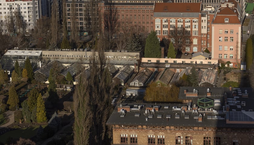 Na zdjęciu panorama Wrocławia widziana z tarasu na wieży katedry na Ostrowie Tumskim