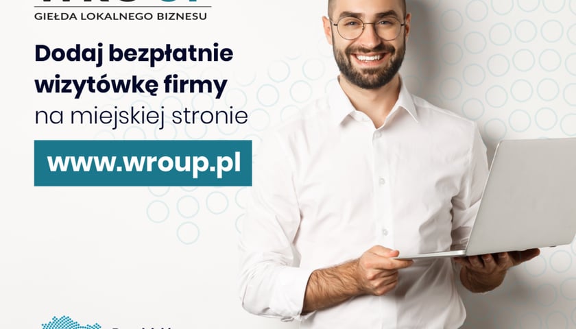 Powiększ obraz: Nowy serwis internetowy dla przedsiębiorców www.wroup.pl