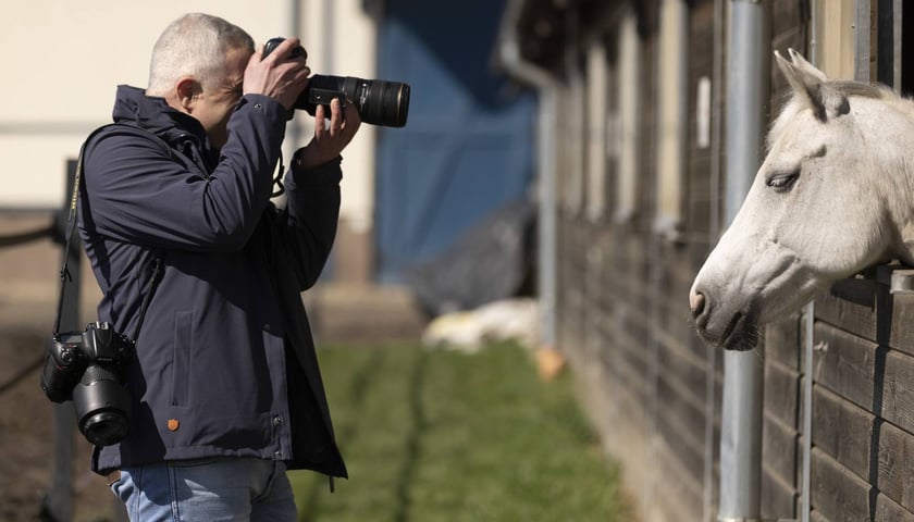 Wiktor Rzeżuchowski, fotograf, instruktor jazdy konnej