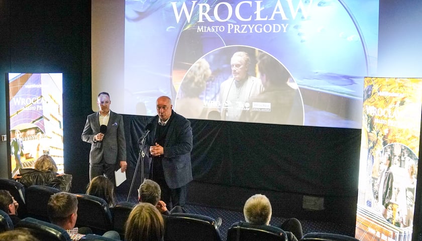 Powiększ obraz: Inaguracja kampanii turystycznej Wrocław Miasto Przygody. Prof. Piotr Oszczanowski