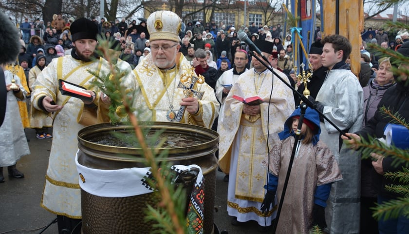 Powiększ obraz: <p>Uroczystość święta Jordanu</p>