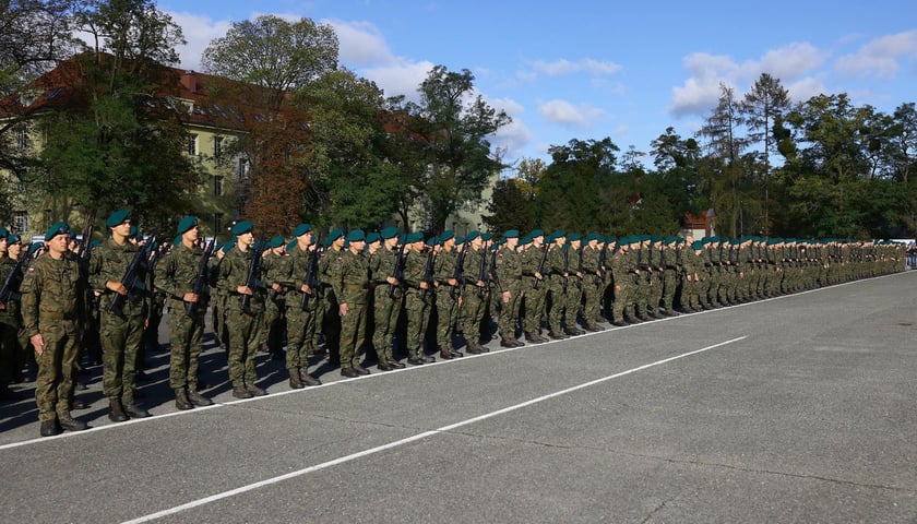 Przysięga wojskowa w Akademii Wojsk Lądowych - 28.09.2024