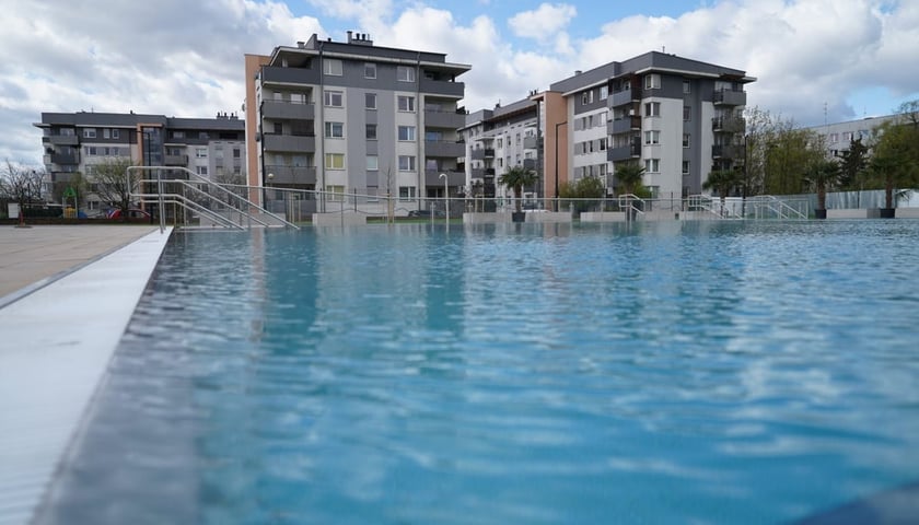 Aquapark Zakrzów w czasie otwarcia