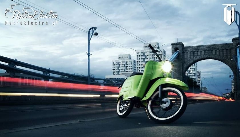 RetroElectro: first electric-powered scooter from Wroclaw