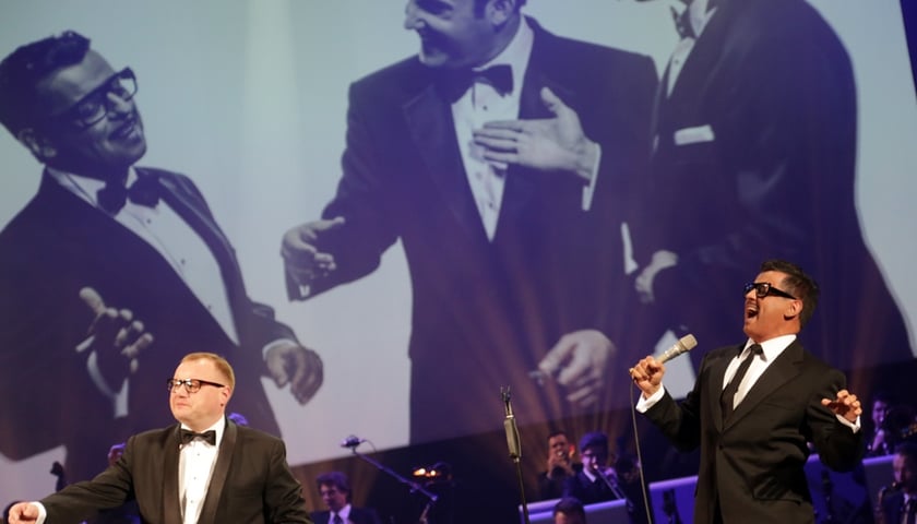 Sinatra, Davis Jr. i Martin w Teatrze Capitol