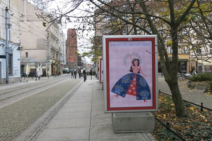 Wystawa "Zdrowie kobiet" Gabrieli Gorączko w galerii Szewska Pasja