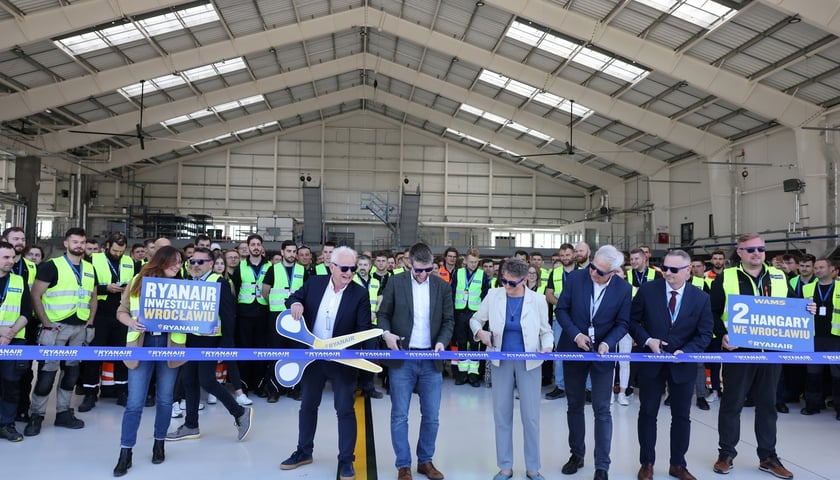 Ryanair otworzył drugi hangar do serwisowania samolotów