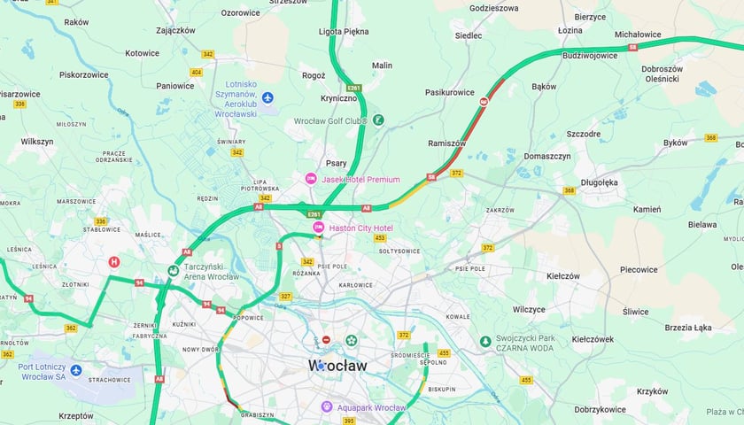 Powiększ obraz: Na czerwono zaznaczono korek na AOW