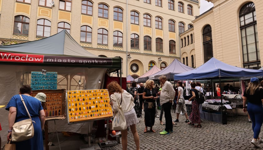 Jarmark przed Synagogą Pod Białym Bocianem