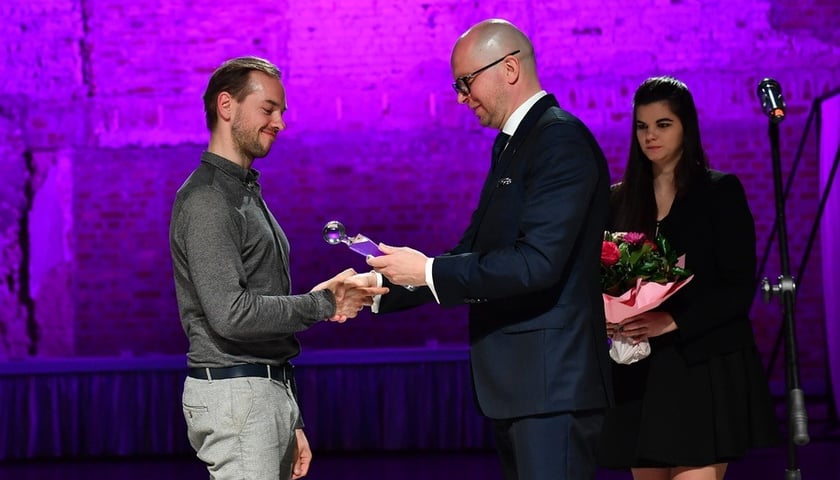 Orest Sharak nagrodę odbierał we Wrocławiu, ale sercem był w Ukrainie