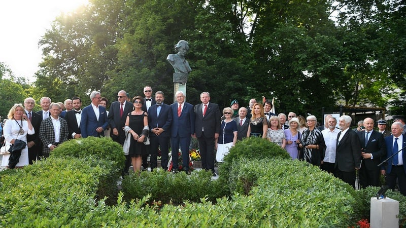 odsłonięcie popiersia Ignacego Jana Paderewskiego Wrocław