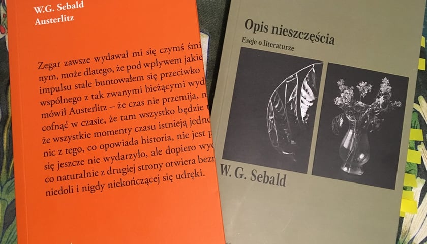 Dwie książki W.G.Sebalda wydane ostatnio przez Ossolineum