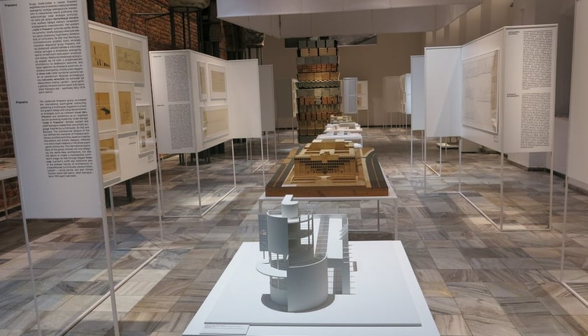 Wystawa projektów Bohdana Lacherta w Muzeum Architektury