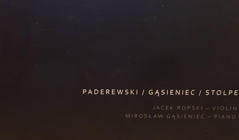 Paderewski/Gąsieniec/Stolpe. Płyta nie do zapomnienia