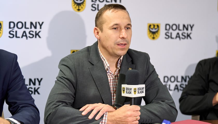 <p>Paweł Gancarz, marszałek wojew&oacute;dztwa dolnośląskiego</p>