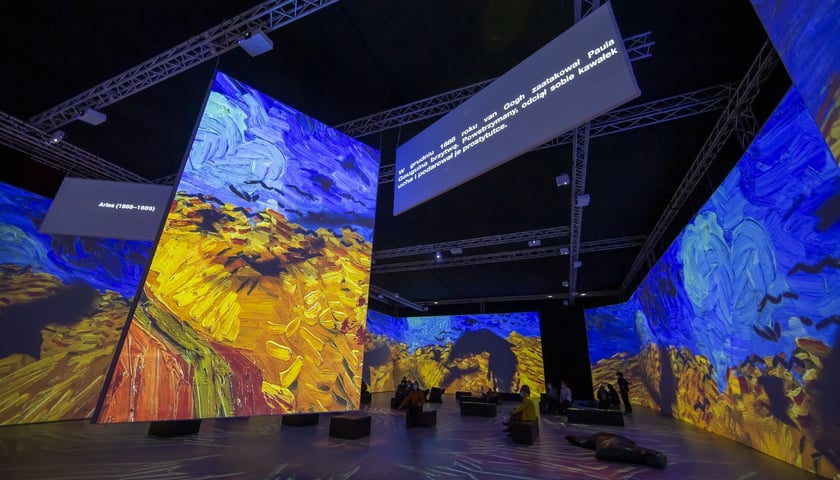 Multimedialna wystawa Vincenta van Gogha "Van Gogh Multi-Sensory Exhibition" we Wrocławiu