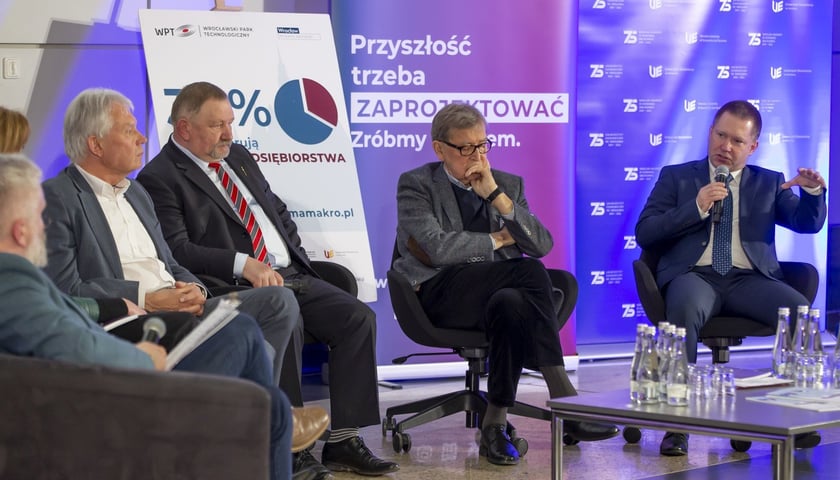 Uczestnicy konferencji „Wrocław jest przedsiębiorczy”, 30 marca 2022 r. 