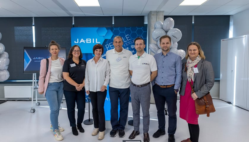Uroczyste otwarcie centrum projektowego JABIL we Wrocławiu.