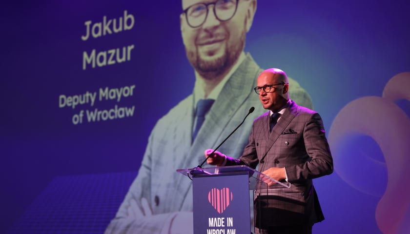 Powiększ obraz: Jakub Mazur, wiceprezydent Wrocławia