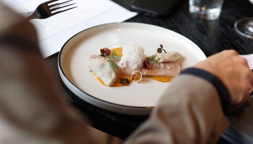 Danie konkursowe z pierwszej edycji Kulinarnego Grand Prix Wrocławia.