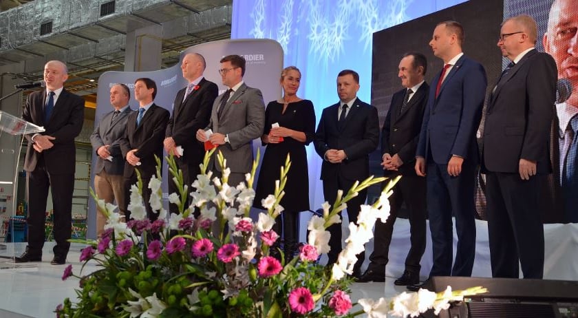 Bombardier otworzył nową halę za 250 mln zł
