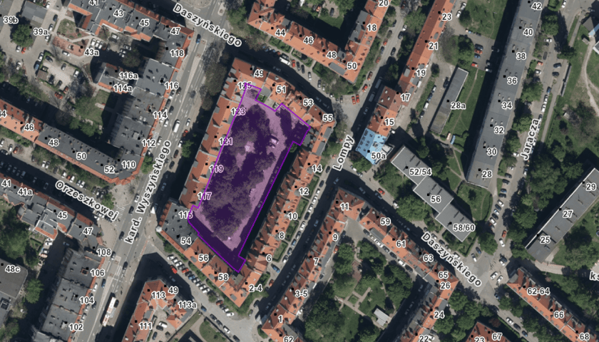 Powiększ obraz: Lokalizacja konsultowanego miejsca