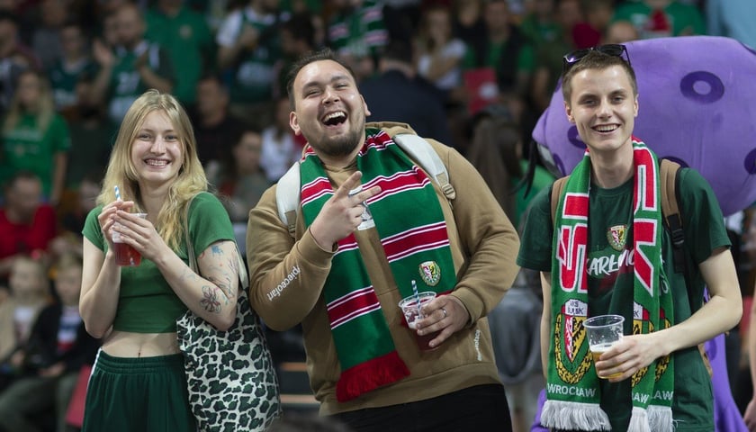 Śląsk Wrocław vs. Legia Warszawa mecz koszykówki finał Energa Basket Hala Stulecia Wrocław