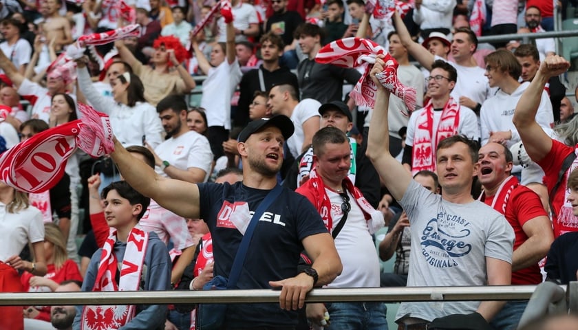 Mecz Polska-Walia Wrocław zdjęcia