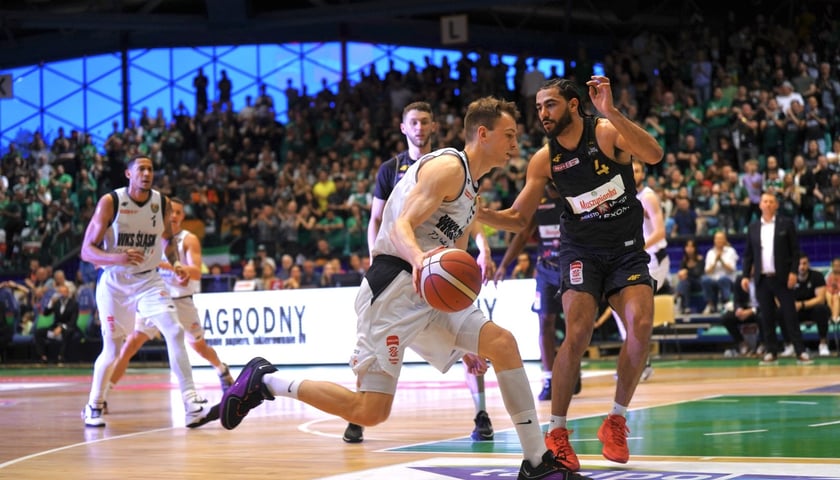 Mecz koszykówki Śląsk Wrocław - Sokół Łańcut, Hala Orbita, 27.04.2024