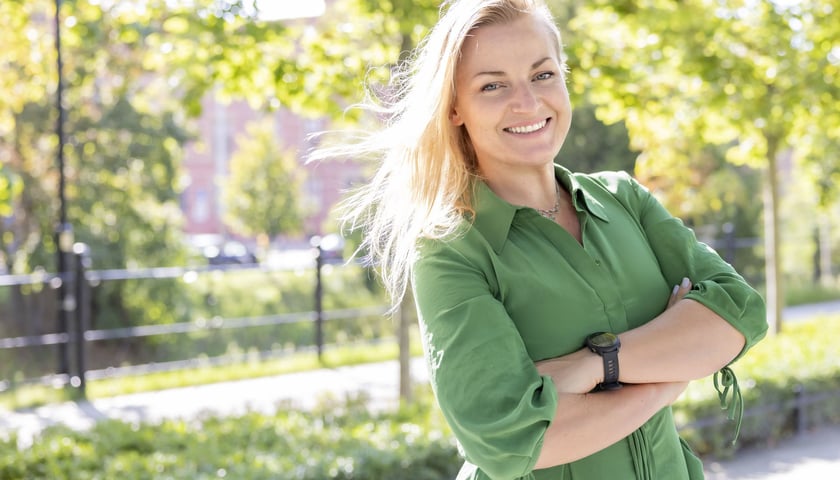 Monika Pęc-Święcicka, architektka krajobrazu miejskiego z Zarządu Zieleni Miejskiej