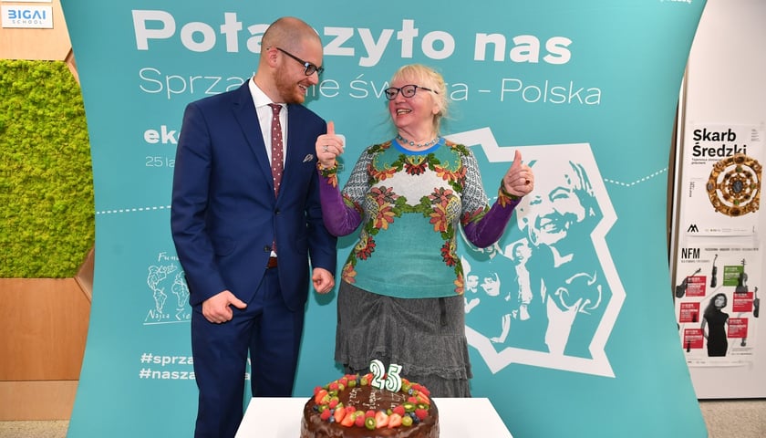 Mira Stanisławska-Meysztowicz i Adam Zawada
