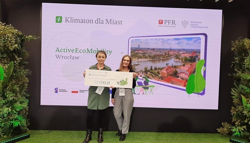 Zwycięski projekt z Wrocławia podczas Klimatonu dla Miast