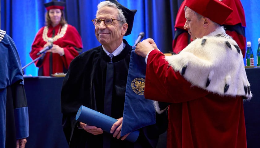 Uroczystość nadania tytułu doktora honors causa UEW prof. Ericowi S. Maskinowi
