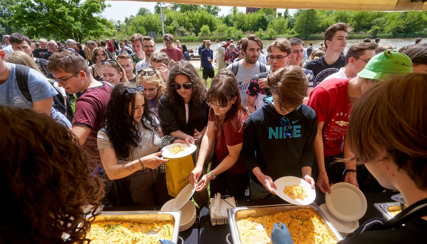 Piknik na rozpoczęcie Juwenaliów Wrocławskich