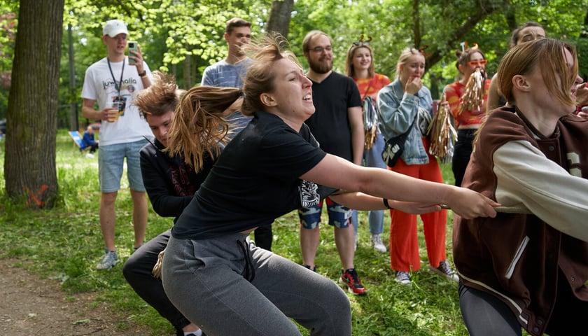 Juwenalia 2023: Spartakiada na Wittigowie. Przeciąganie liny