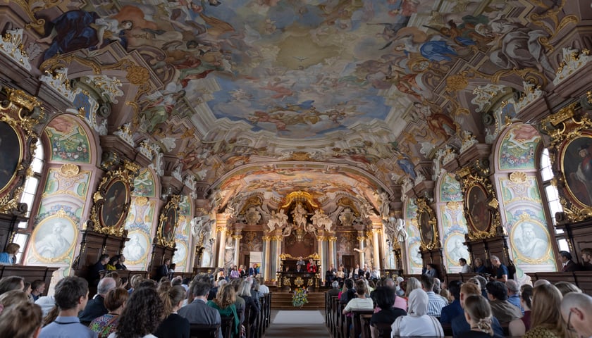 Aula Leopoldina, otwarcie konferencji naukowej The European Association of Psychosomatic Medicine